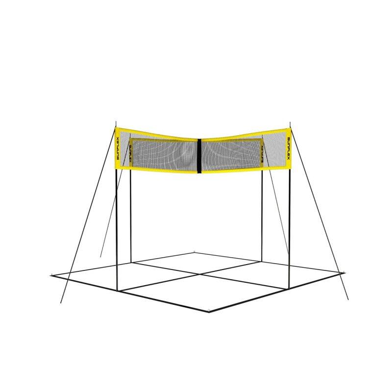 Siatka do siatkówki plażowej z słupkami SUNFLEX X-Net 73095