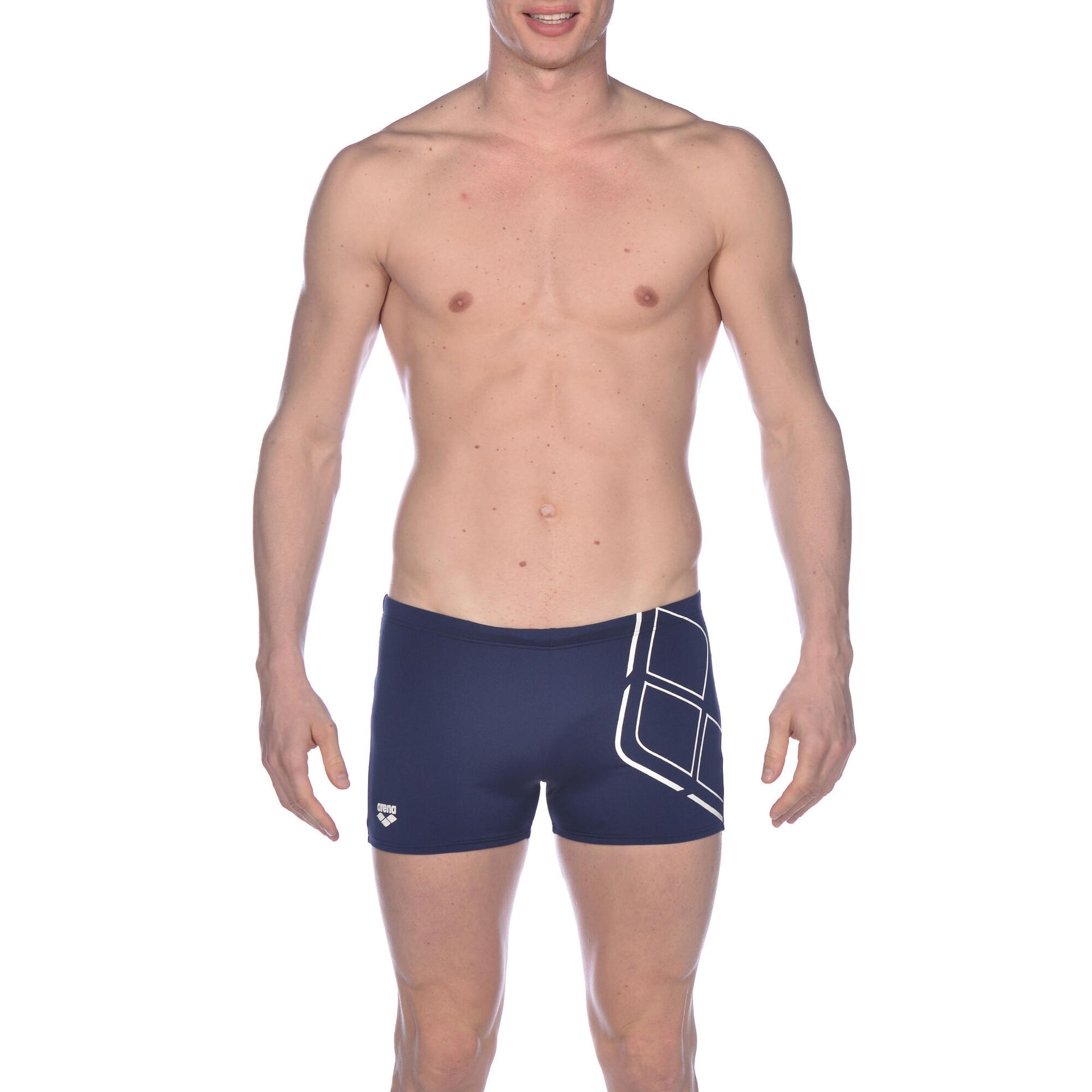 Kąpielówki bokserki męskie na basen Arena Essentials Short