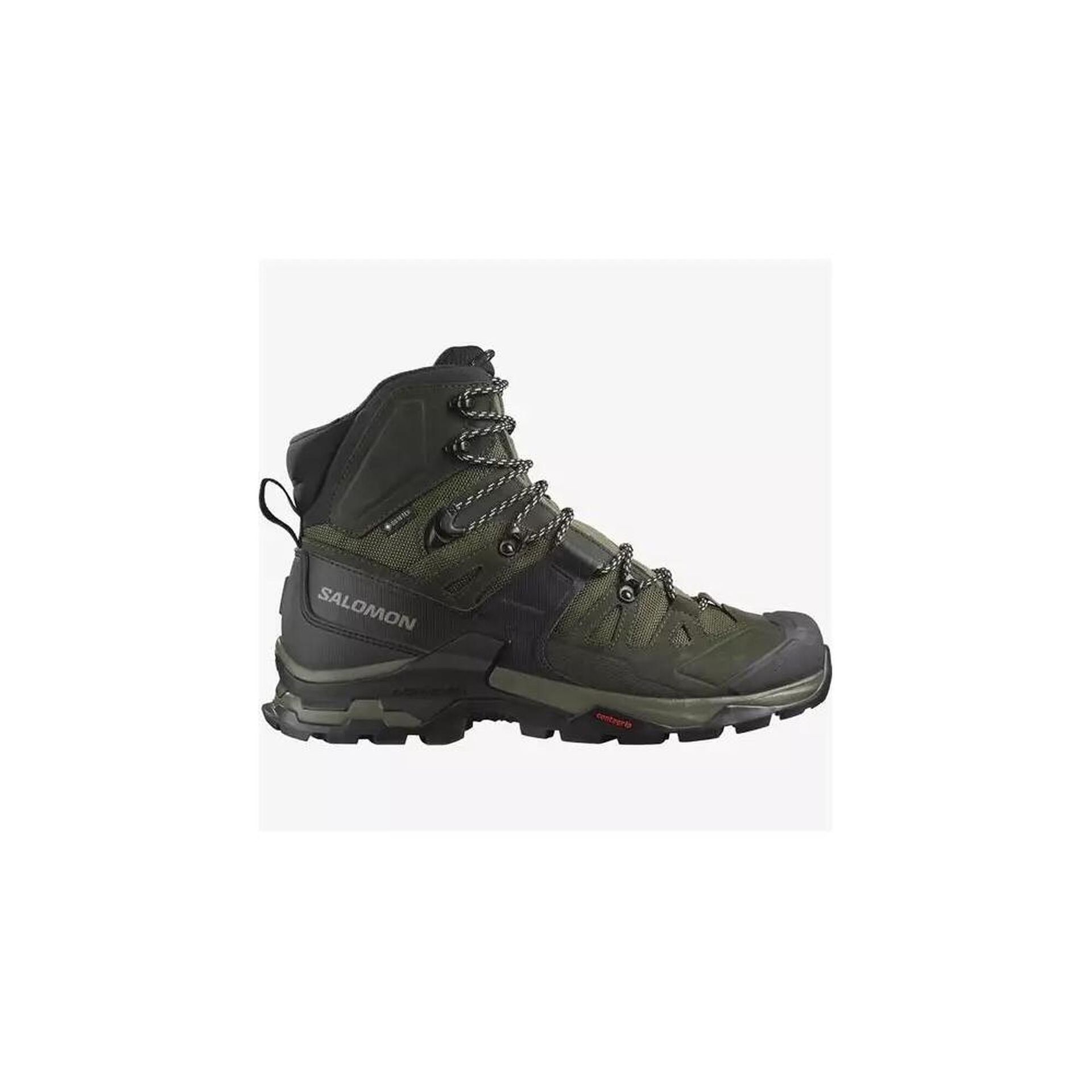 Salomon Quest 4 GTX Shoes Men, zielony/czarny UK 7,5 | EU 41 1/3 2022 Trapery turystyczne L41292500-7,5