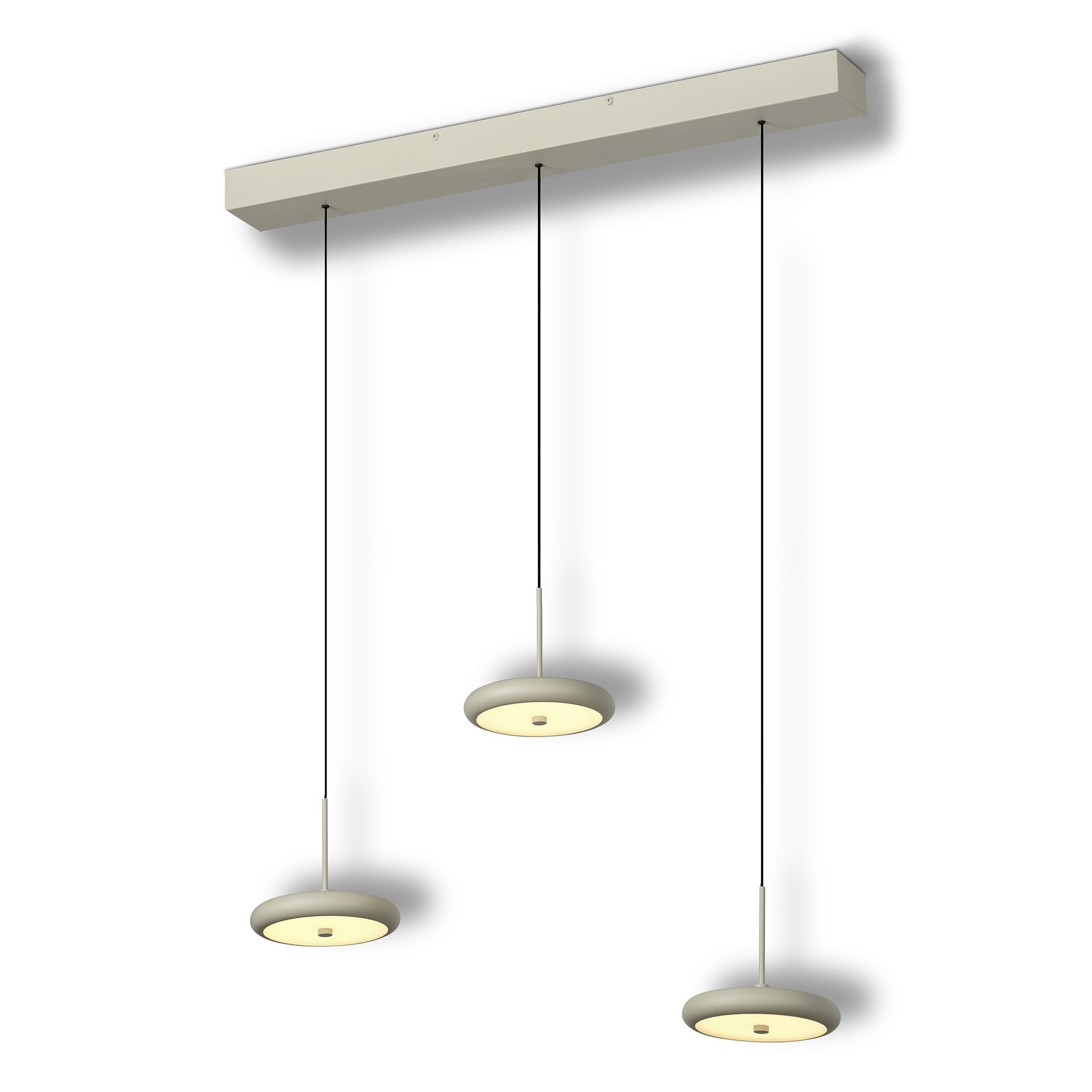 Lampa wisząca Decor Yoyo 3 x 6W 3000K Beżowa