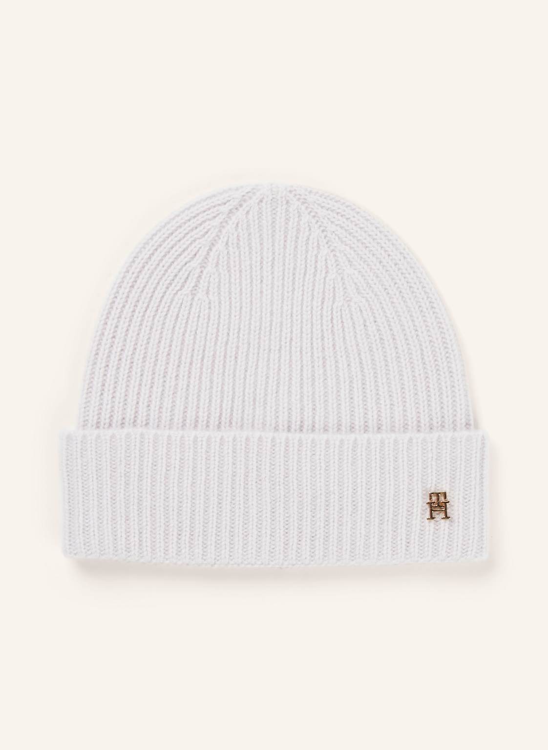 Tommy Hilfiger Kaszmirowa Czapka grau