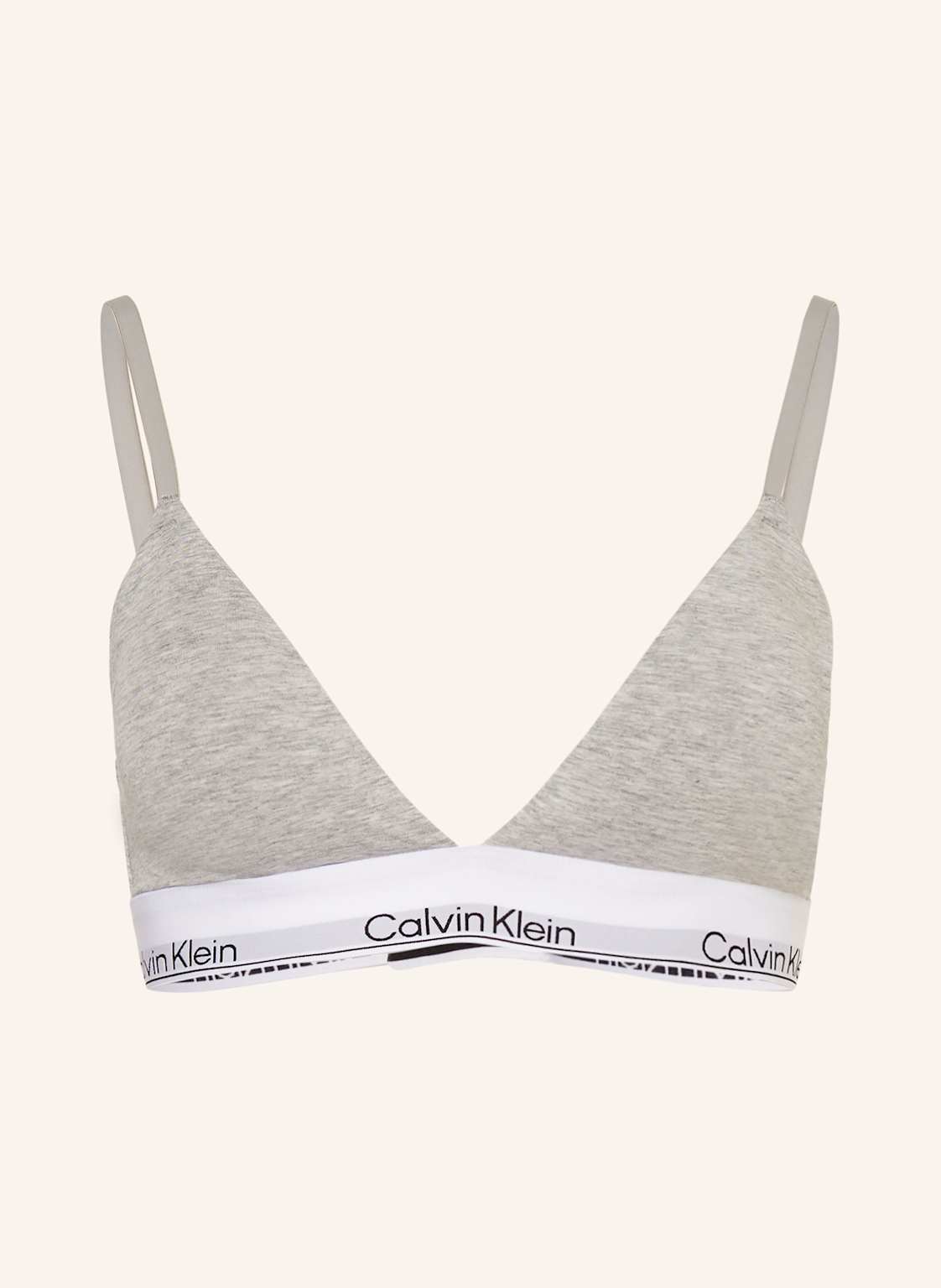 Calvin Klein Biustonosz Trójkątny Icon Cotton Modal grau