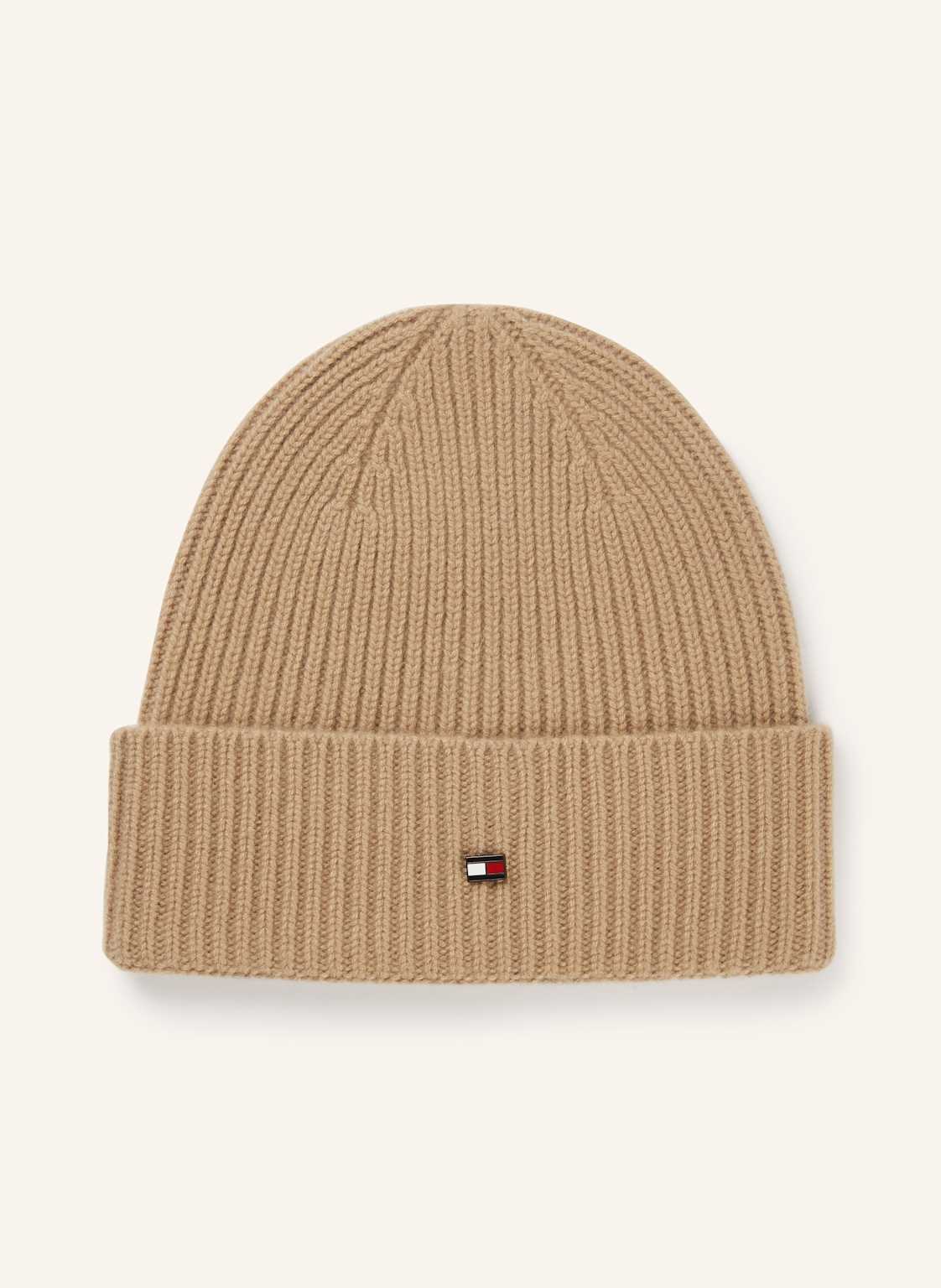 Tommy Hilfiger Kaszmirowa Czapka braun