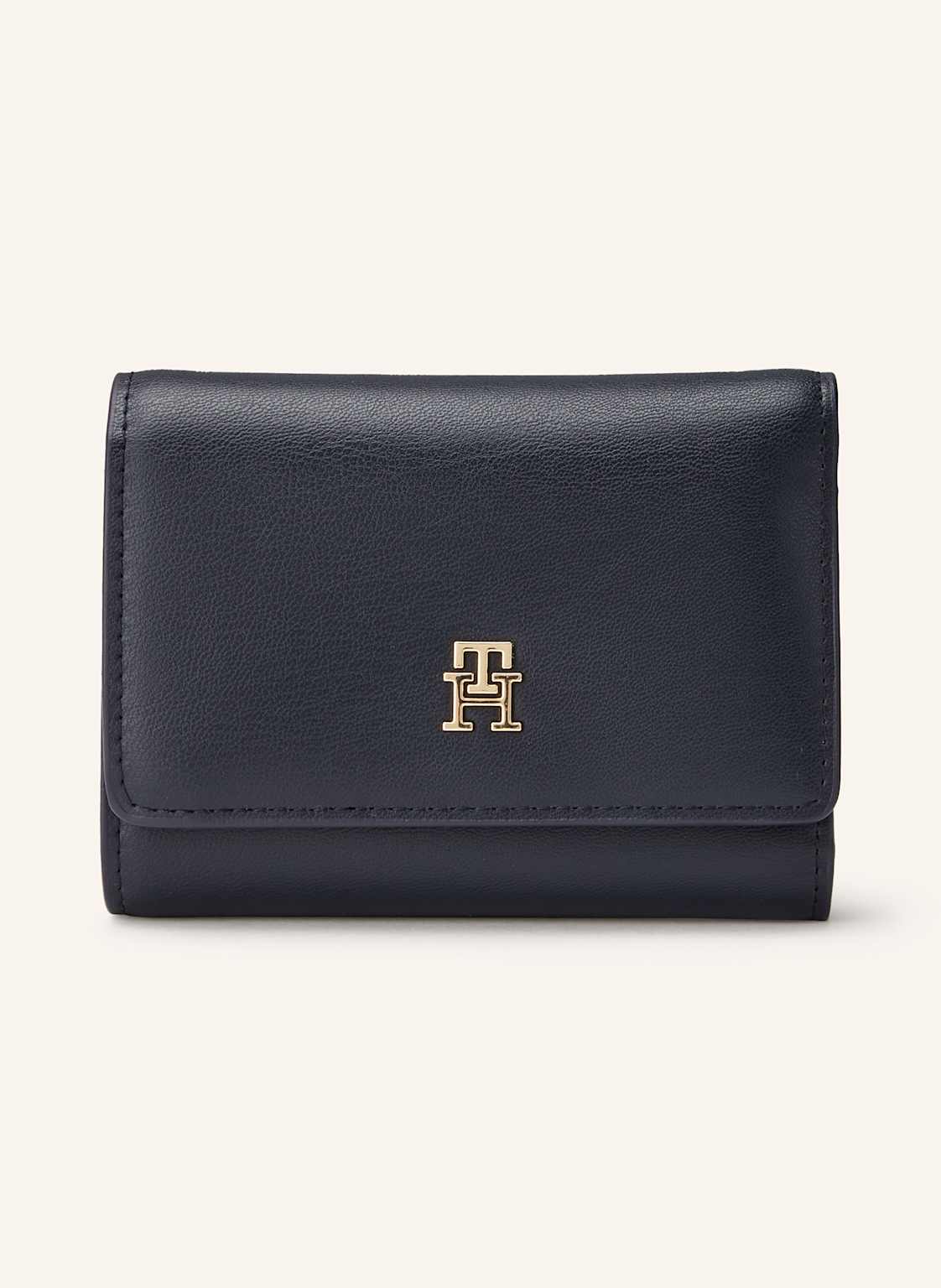 Tommy Hilfiger Portfel Icon Trifold blau