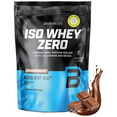 Odżywka białkowa BIOTECH Iso Whey Zero Czekoladowy (454 g) Bez cukru