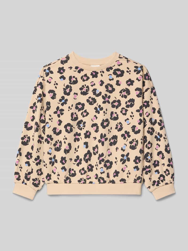 Bluza o kroju oversized fit z mieszanki bawełny