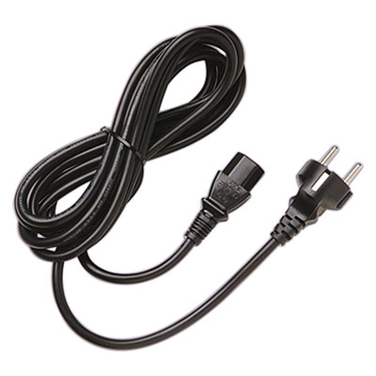 Juniper C13 - CEE 7/7 Czarny 2,5 m Wtyczka zasilająca typu E+F