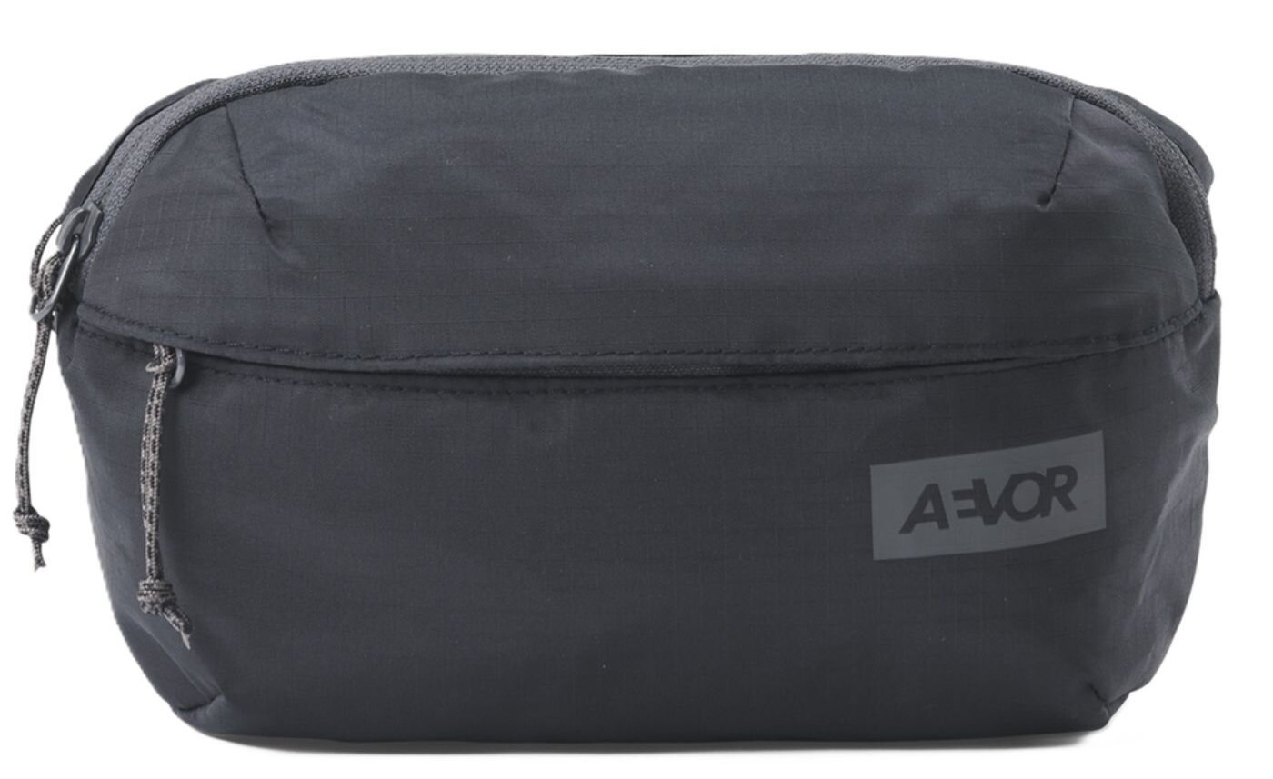 nerka sportowa AEVOR HIP BAG EASE RIPSTOP CHARCOAL BLACK