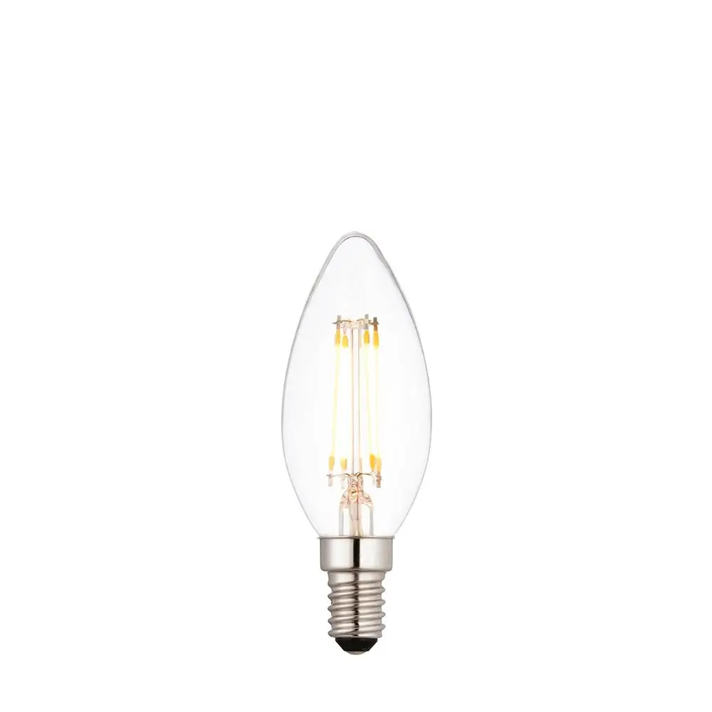 Świecznikowa żarówka E14 93020 LED 4W 2700K przezroczysta