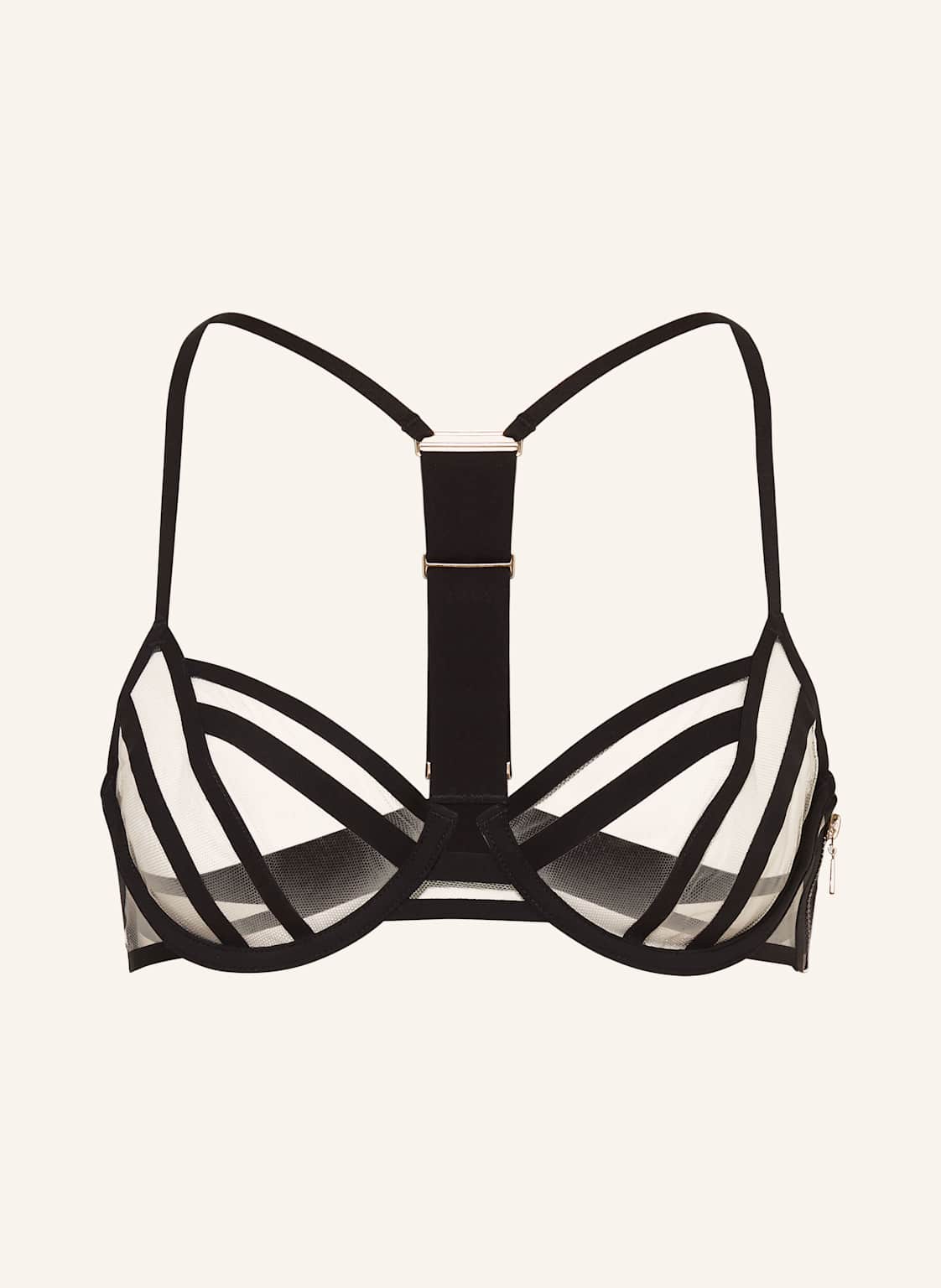 Livy Biustonosz Z Fiszbinami Dark Shadow schwarz
