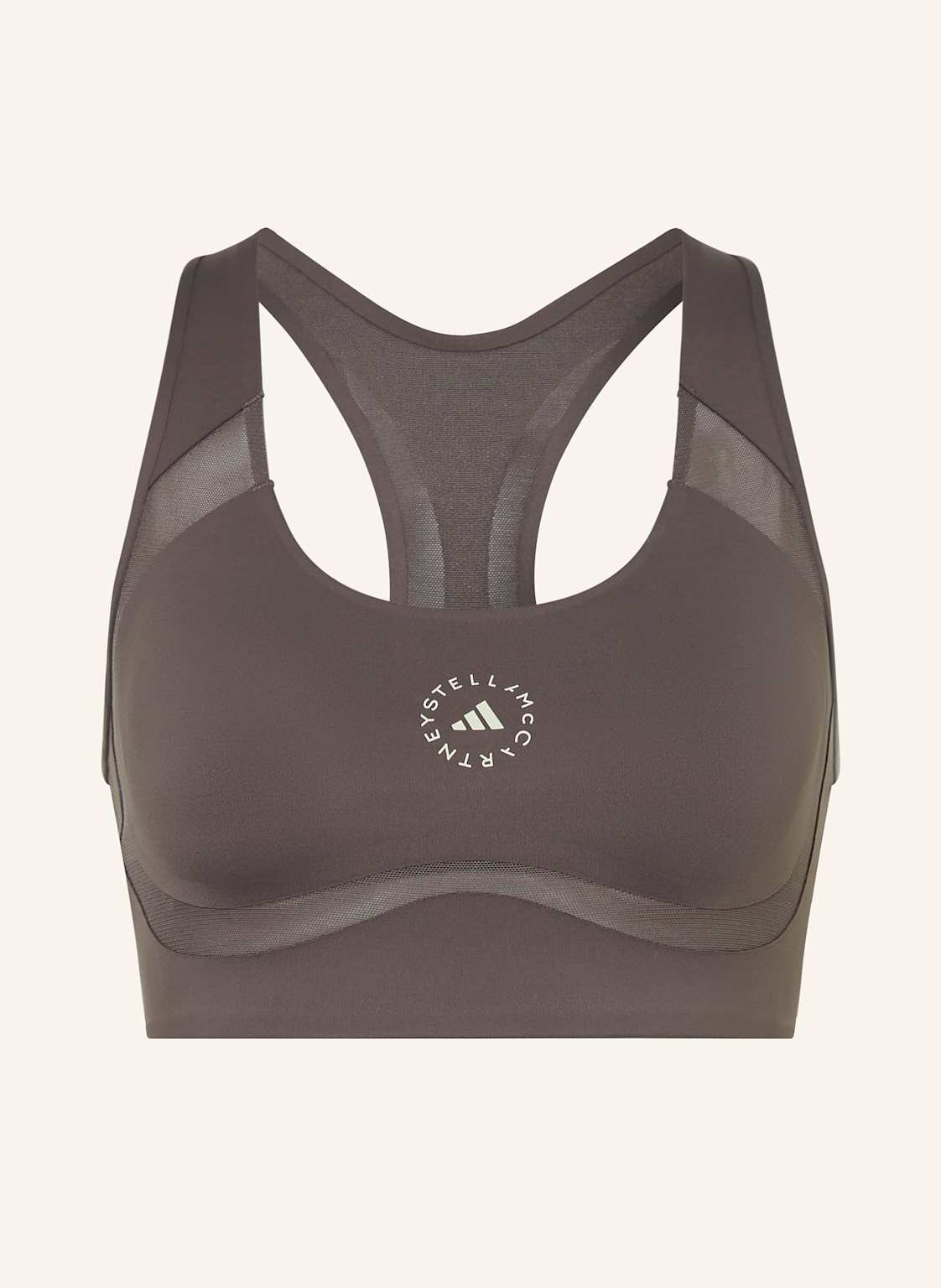 Adidas By Stella Mccartney Biustonosz Sportowy Adidas By Stella Mccartney braun