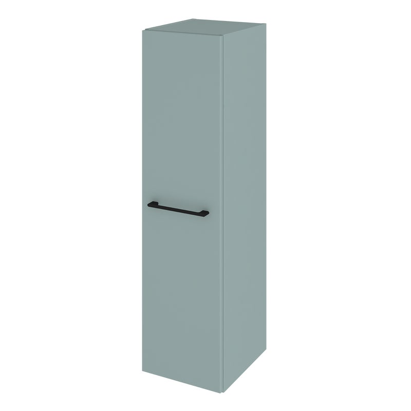 Słupek łazienkowy wiszący + drzwiczki zestaw 30x35x115 cm Remix celadon mat Sensea