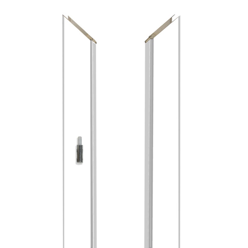 Baza lewa ościeżnicy regulowanej biała zakres regulacji 220-260 mm opaska 60 mm Artens