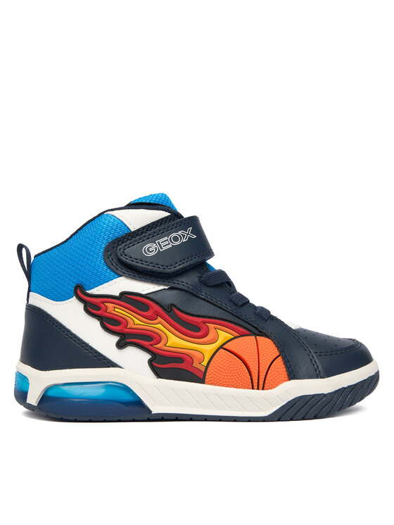 Geox Sneakersy J Inek J569CC 05411 C0693 D Granatowy