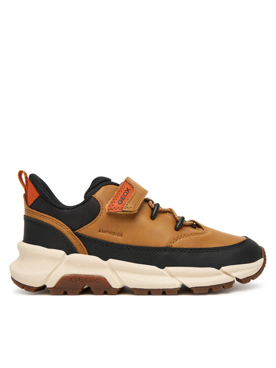 Geox Sneakersy J Flexyper Plus J56LCA 0MEFU C2006 S Żółty