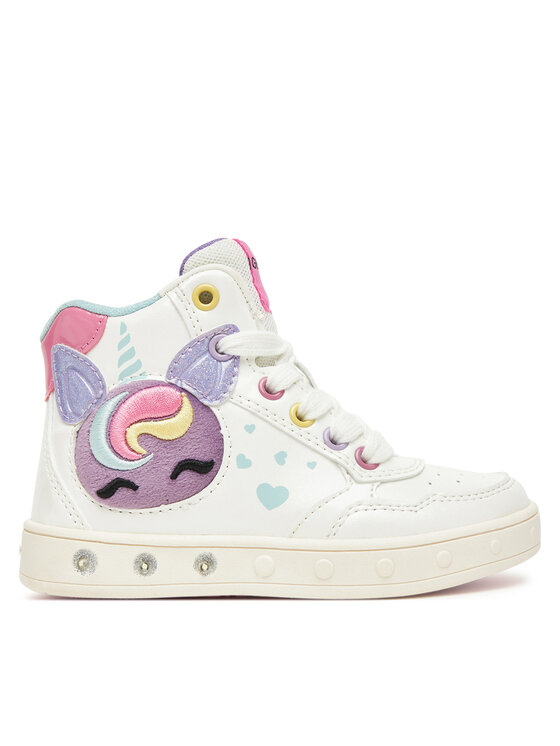 Geox Sneakersy J Skylin J568WD 0NFKN C0653 M Biały