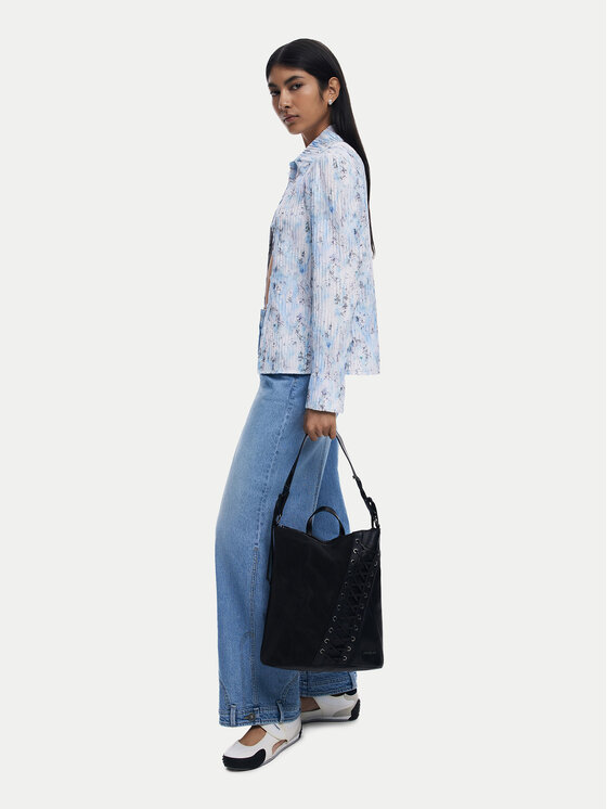 Desigual Torebka Patch Tango P 25WAKP12 Czarny