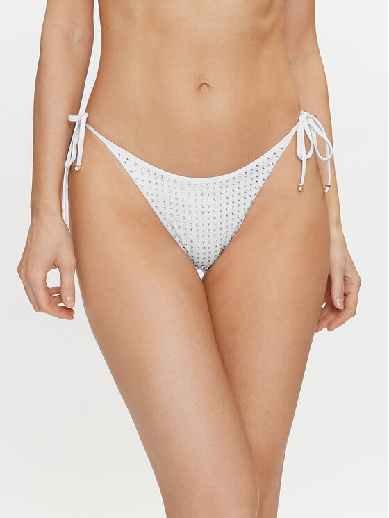 Guess Dół od bikini E4GO06 KC5Z0 Biały