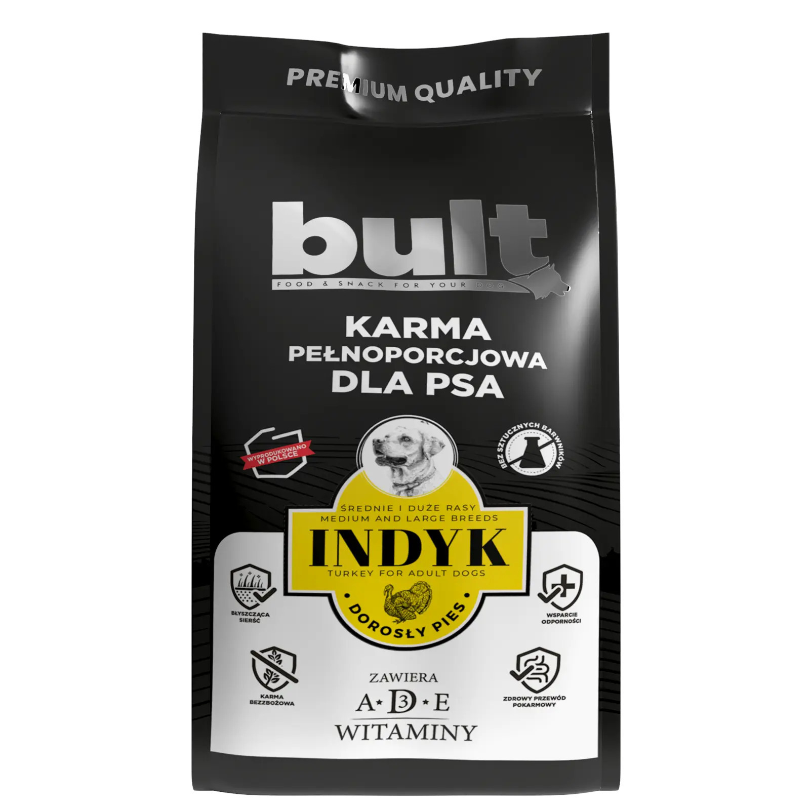 BULT Indyk - sucha karma dla psa - 3kg