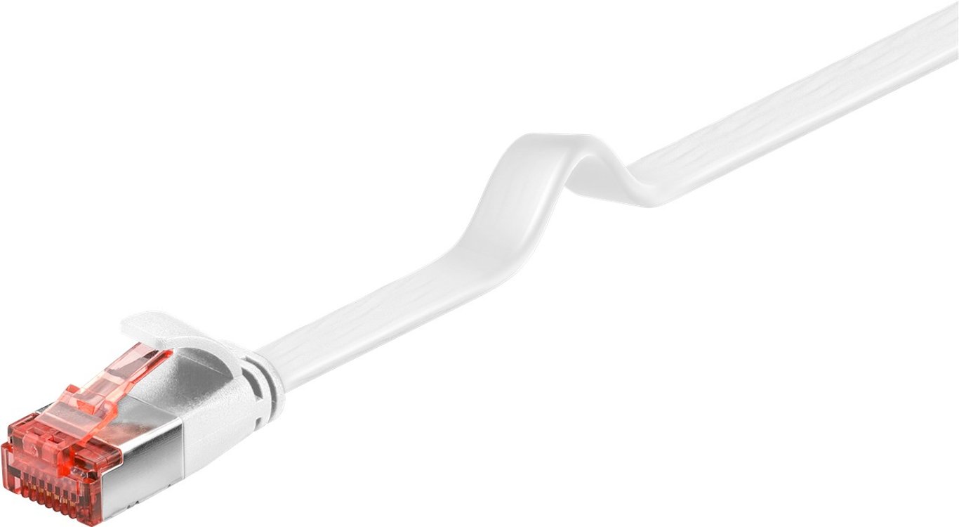 Goobay 94921 kabel sieciowy Biały 10 m Cat6 U/FTP (STP)