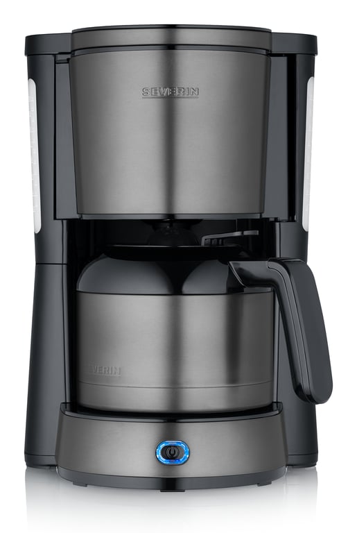 Severin KA 9343 Dark Inox mit Thermoskanne