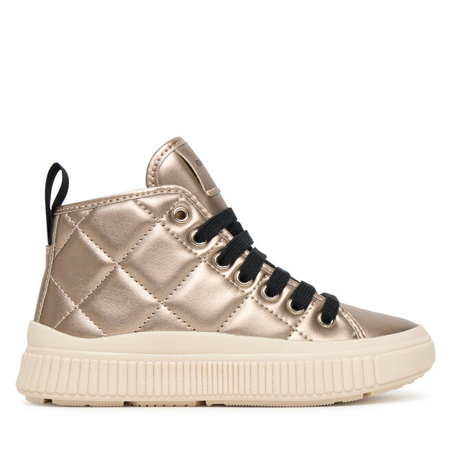 Sneakersy Geox J Laquinny J56M3F 000NF C2010 S Złoty