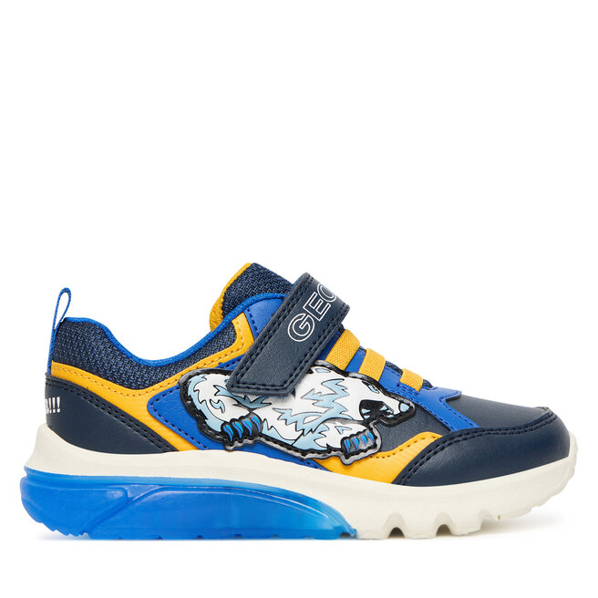 Sneakersy Geox J Ciberdron J56LBB 054CE C0657 S Granatowy