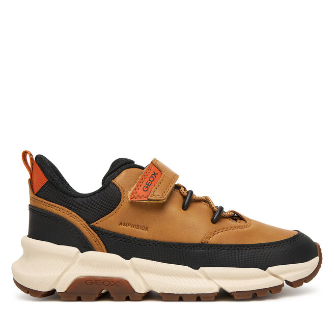 Sneakersy Geox J Flexyper Plus J56LCA 0MEFU C2006 S Żółty