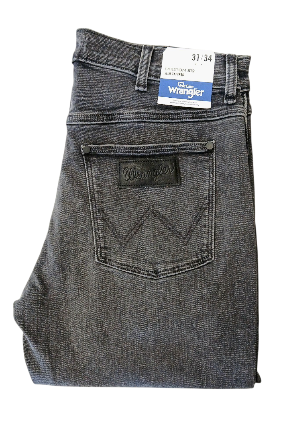 WRANGLER LARSTON 812 SLIM TAPERED BLACKOUT JEANSY MĘSKIE sec
