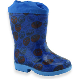 Gumowe dziecięce kalosze Spider Wojtyłko 5070G Niebieskie