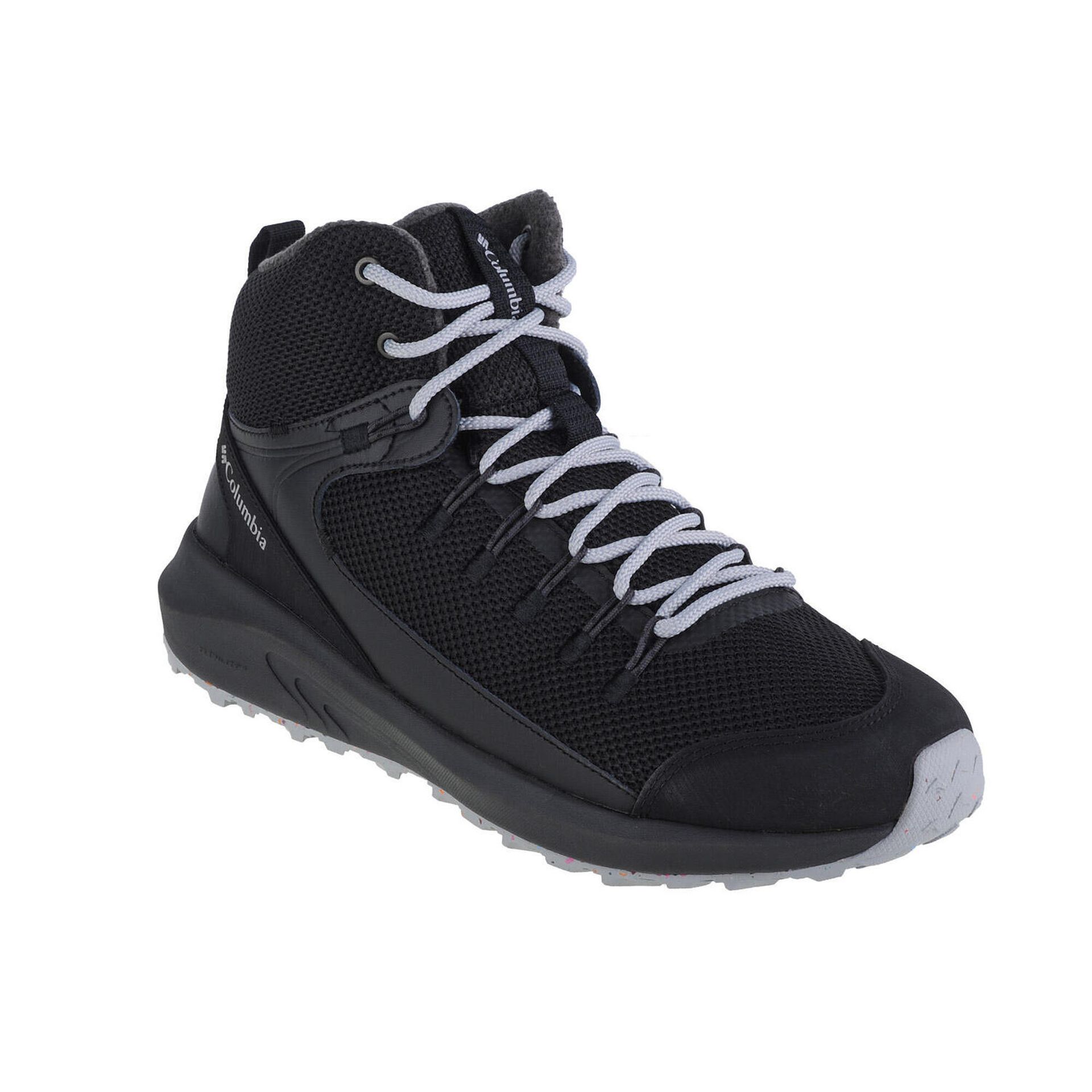 Columbia Męskie buty trekkingowe Trailstorm Mid Waterproof Omni Heat, Czarna para, 43 EU