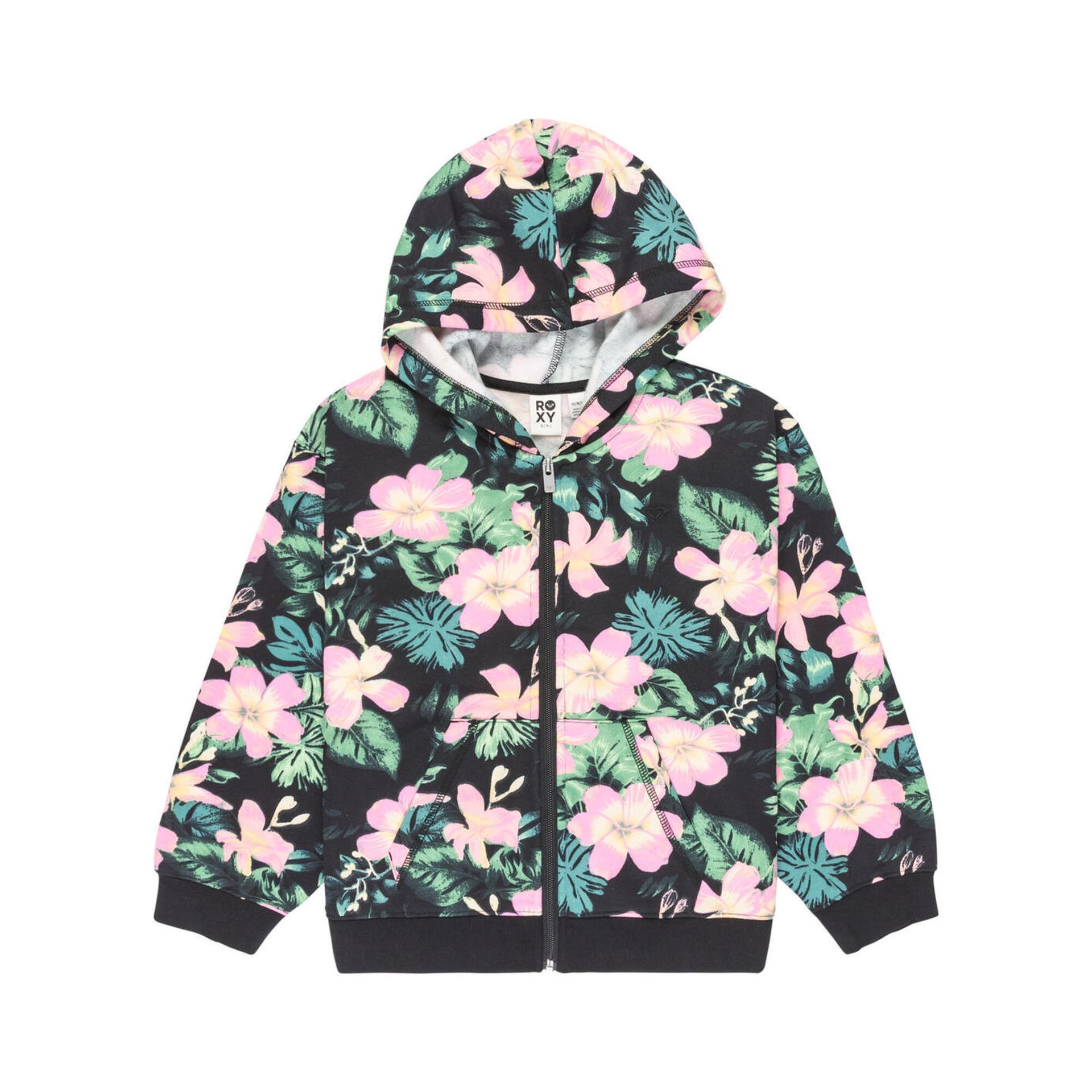 Bluza na zamek dla Dziewczynki TWENTY FIVE MILES Czarny