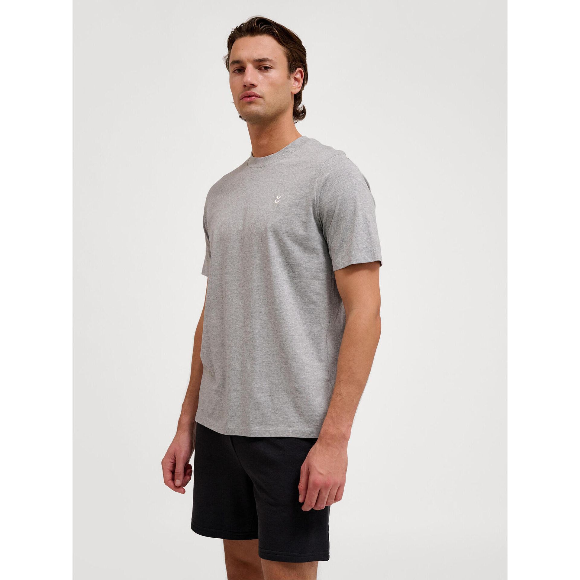 Hummel koszulka męska bawełniana logo haftowane hml Pulse T-shirt