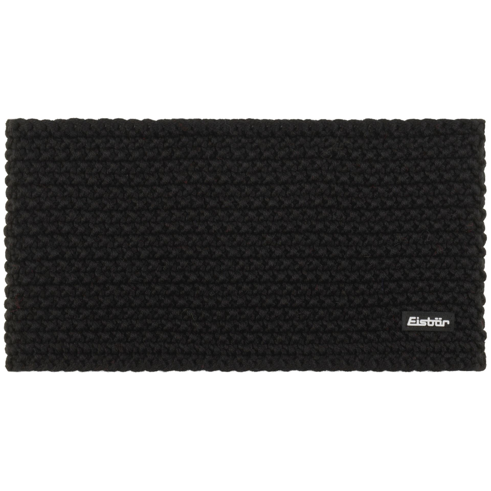 Eisbär Jamie wyprofilowany STB opaska na czoło, czarna, One Size 408510
