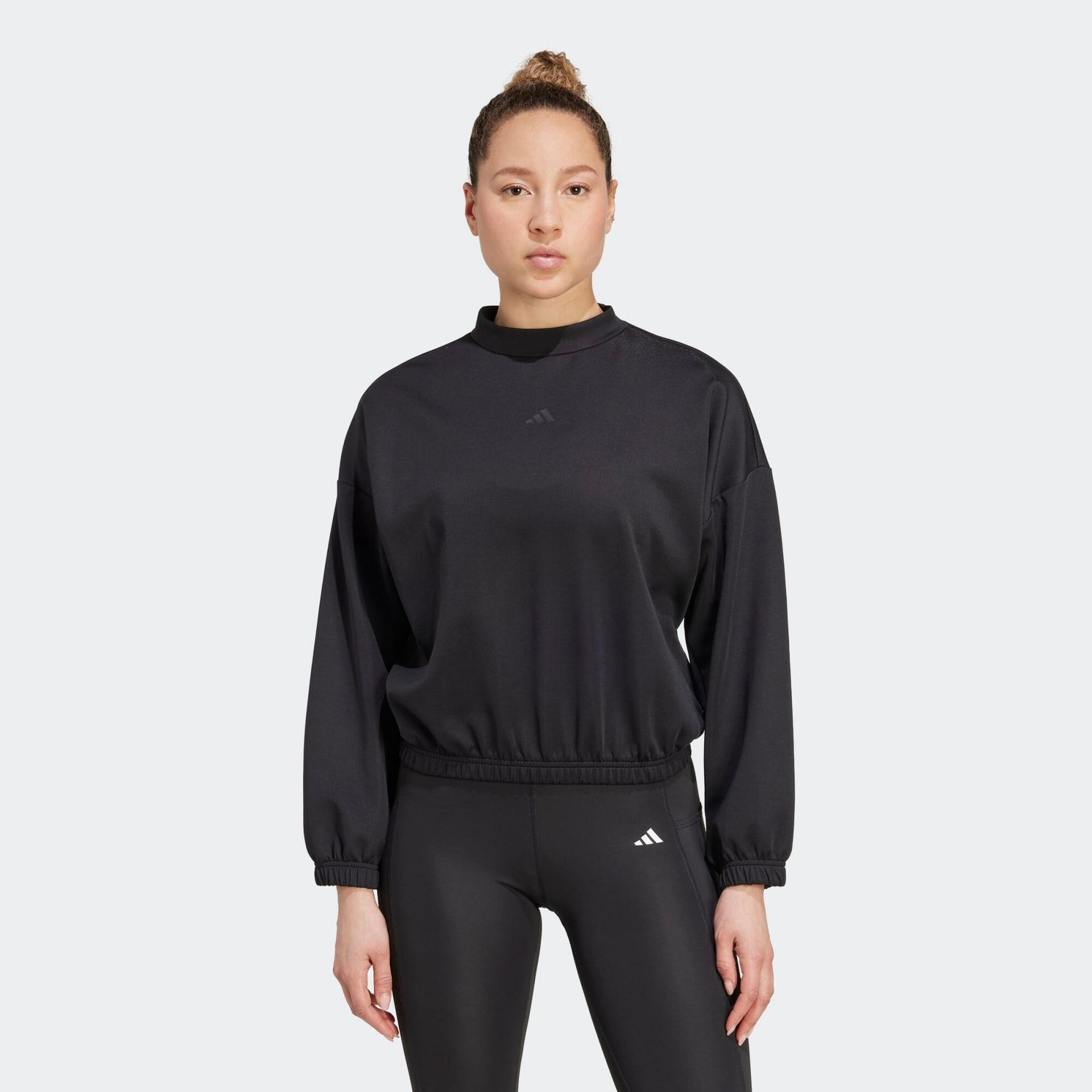 Bluza fitness damska ADIDAS crop top