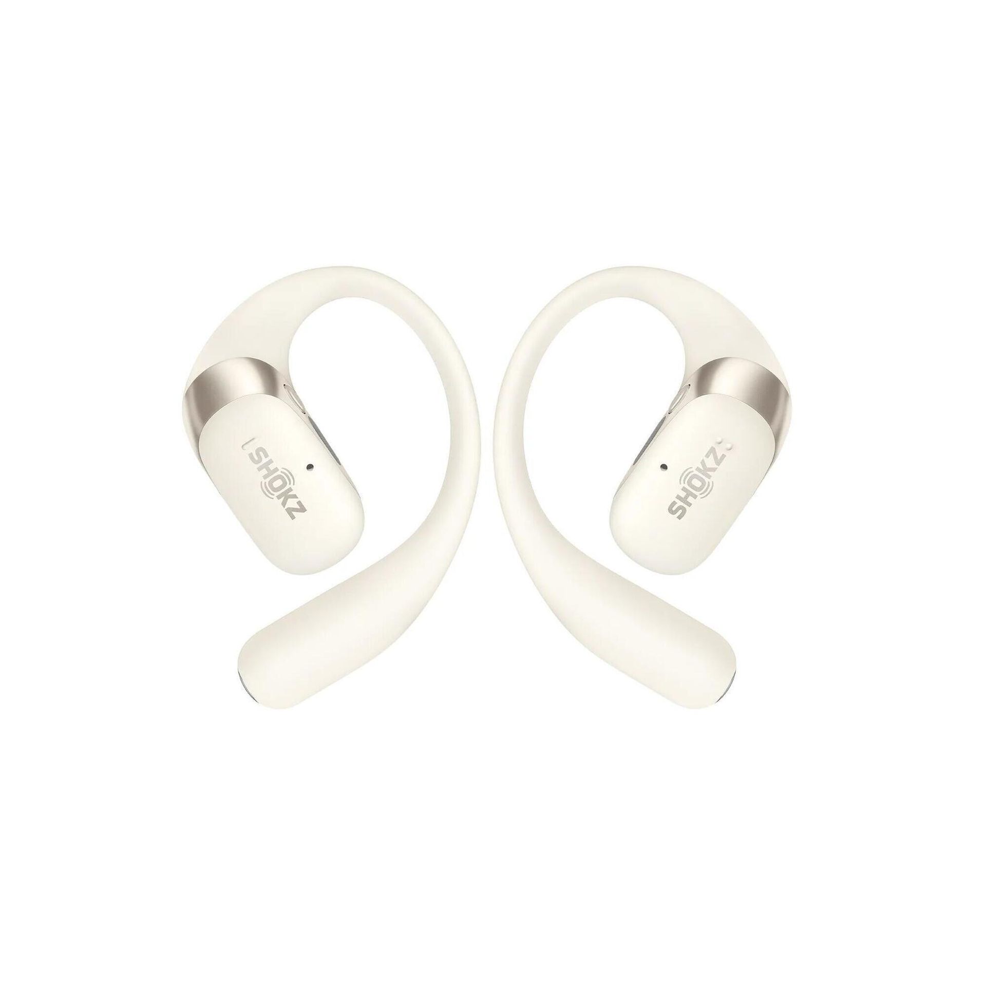 SHOKZ OpenFit 2 Słuchawki Bezprzewodowy Nauszny Połączenia/Muzyka/Sport/Codzienność Beżowy
