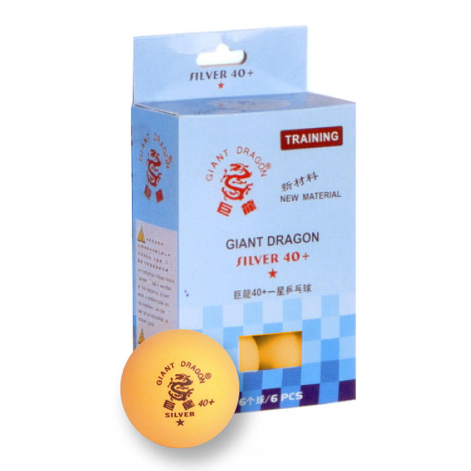 Giant Dragon Piłeczki do ping ponga Silver Star 6 sztuk 8341 P5986