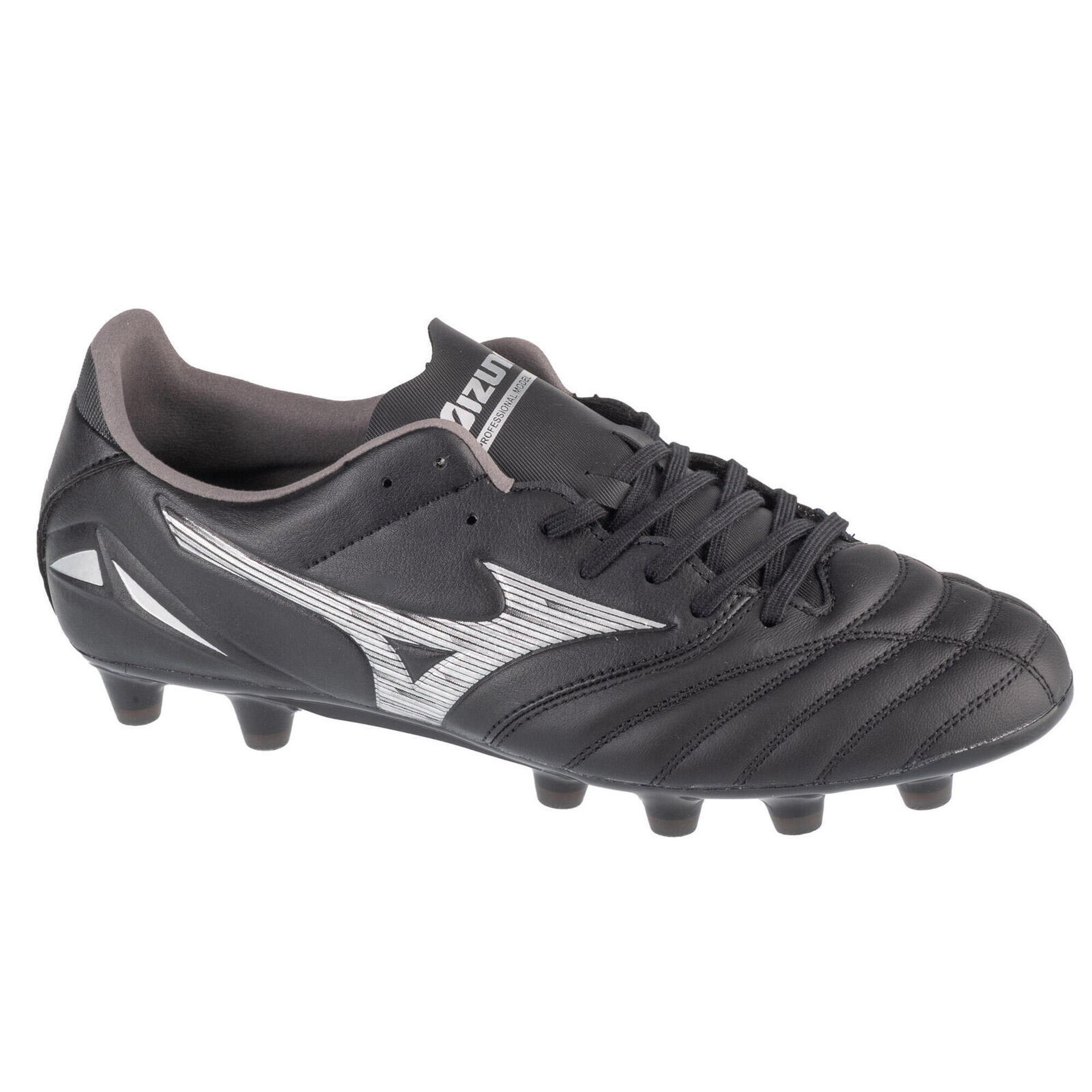 Mizuno Morelia Neo IV Pro FG P1GA243403, Męskie, buty piłkarskie - korki, Czarne