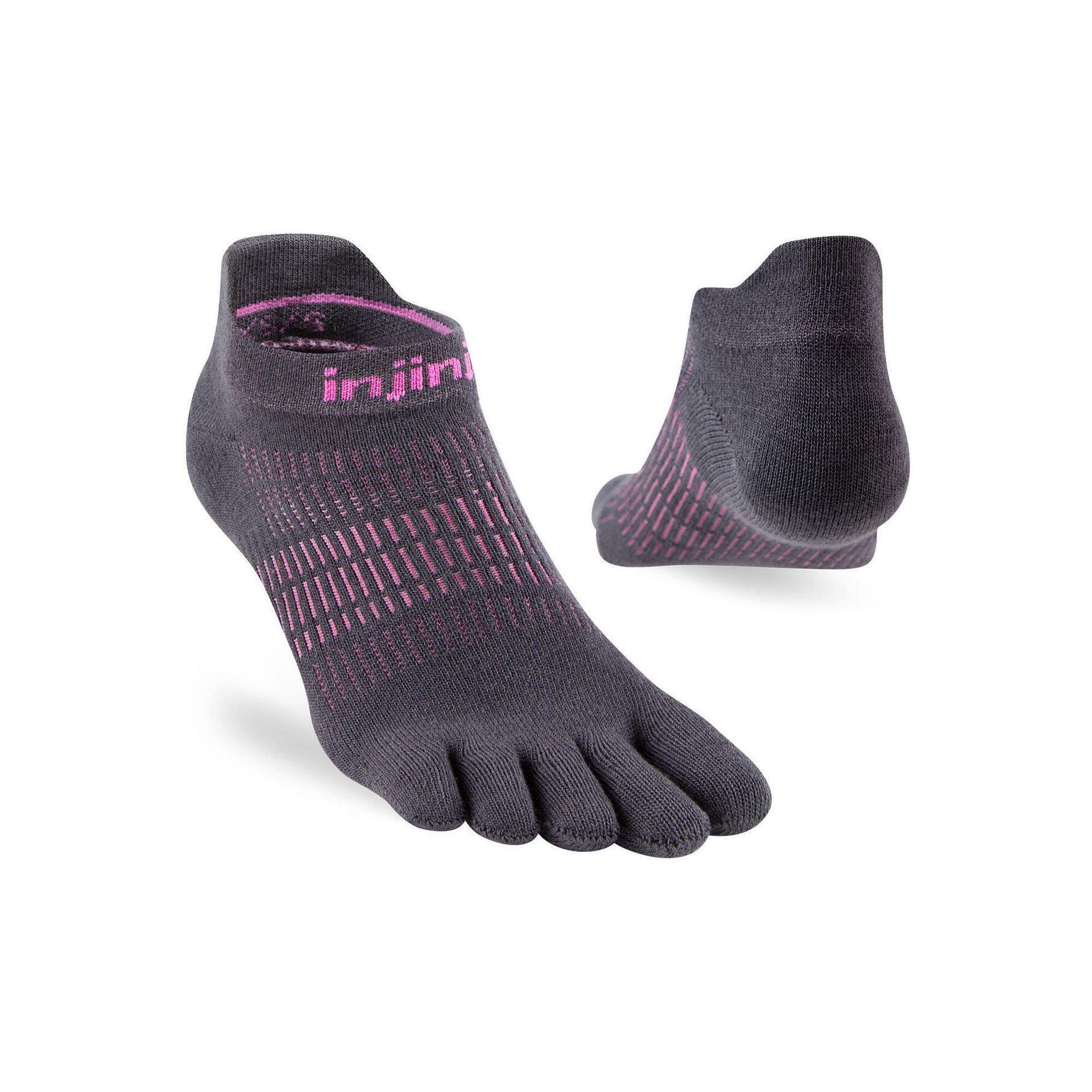 Skarpety do biegania damskie Injinji Run Lightweight No-Show