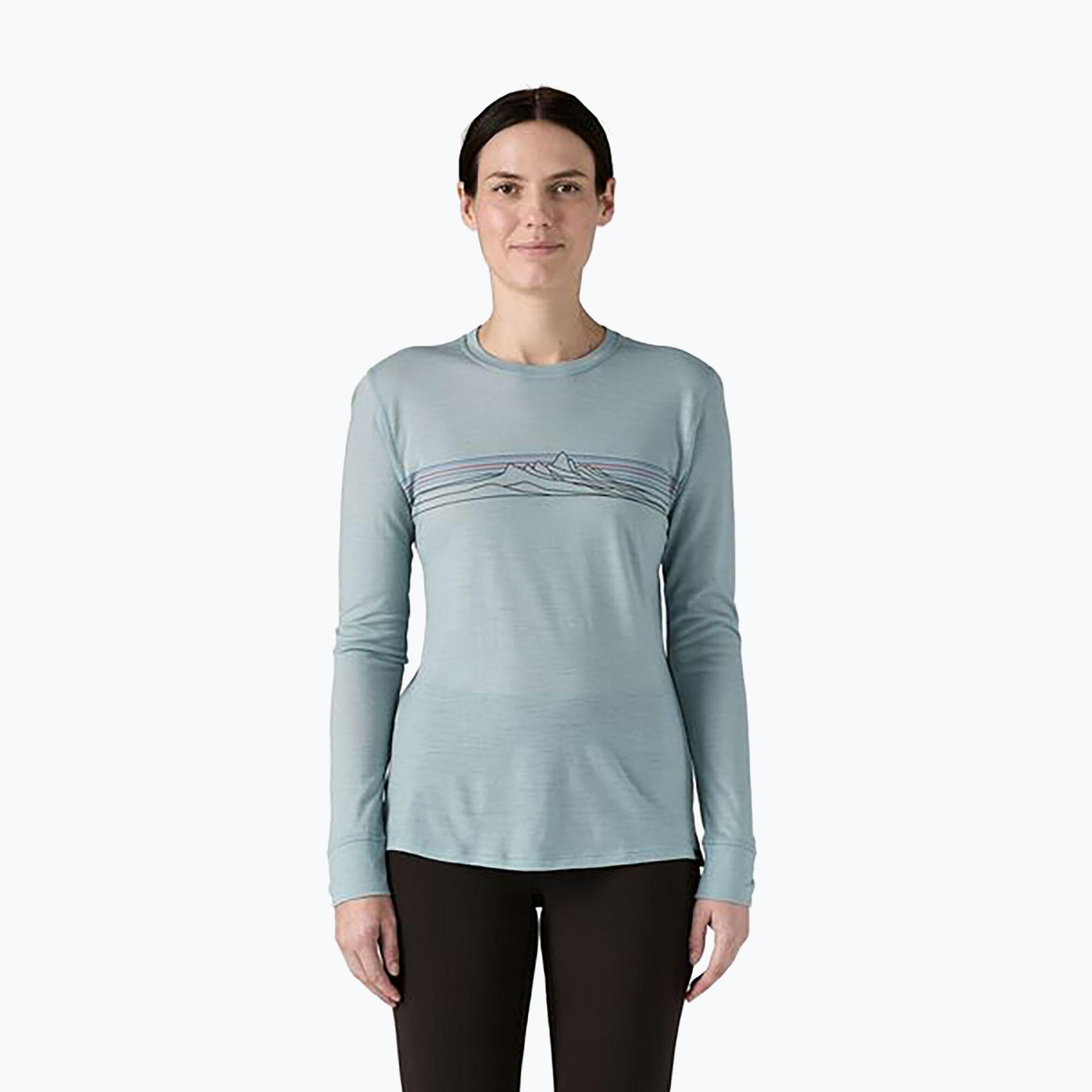 Longsleeve damski Patagonia Cap Cool Merino Blend Graphic