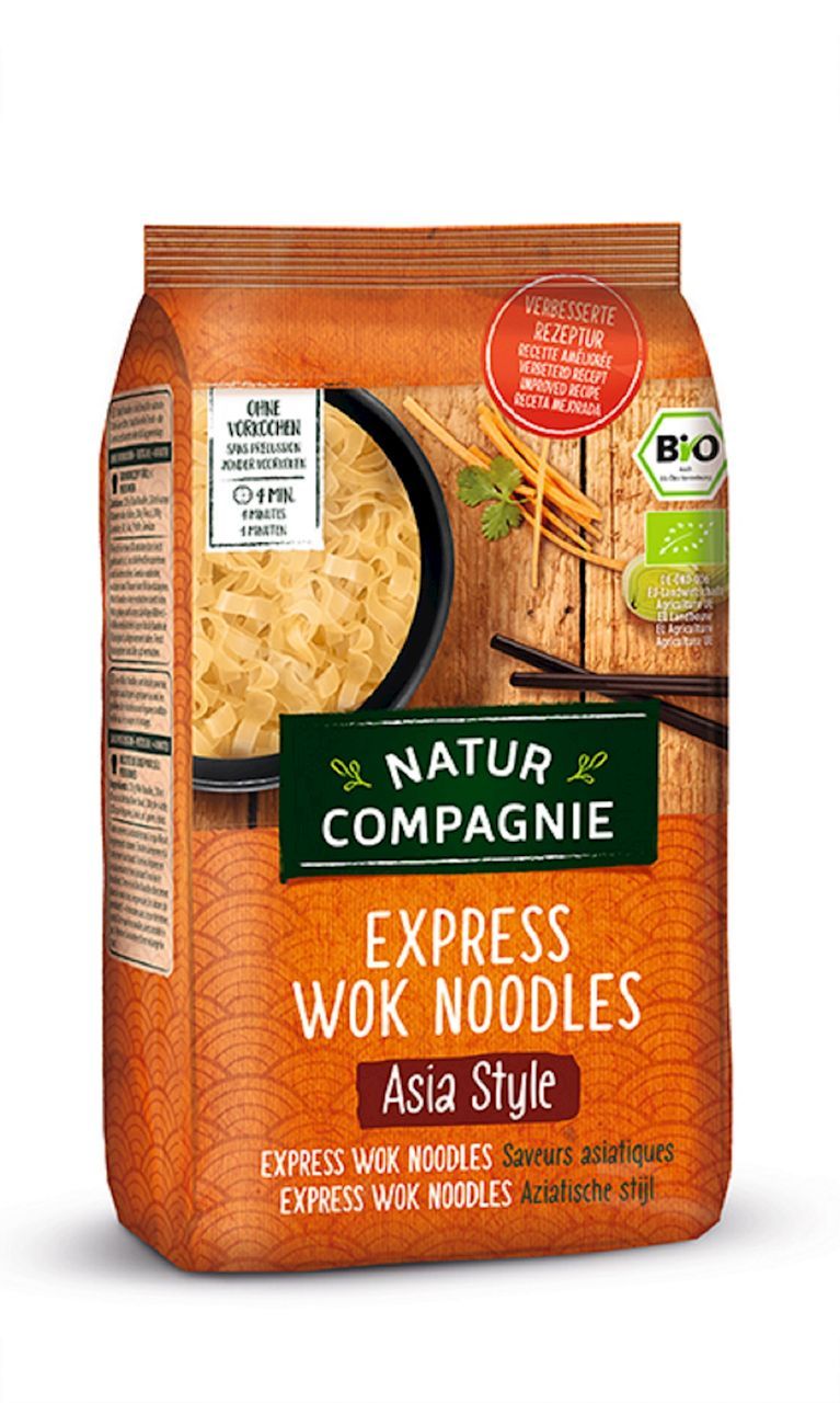 Natur Compagnie Makaron (semolinowy) wok w stylu azjatyckim 250 g Bio - makaron
