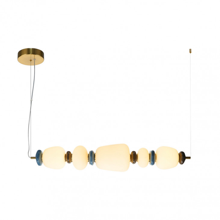 Lampa wisząca EVANS LED 26W 2960lm 3000K - złoty