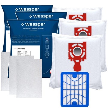 12x Worki do Zelmer Jupiter Ultra Filtration 2100W ZVC425HT ZVC425SP