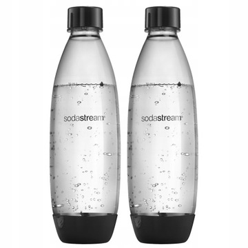 2x Butle Butelki Do Saturatora SodaStream Fuse 1L Dwupak Do Zmywarki