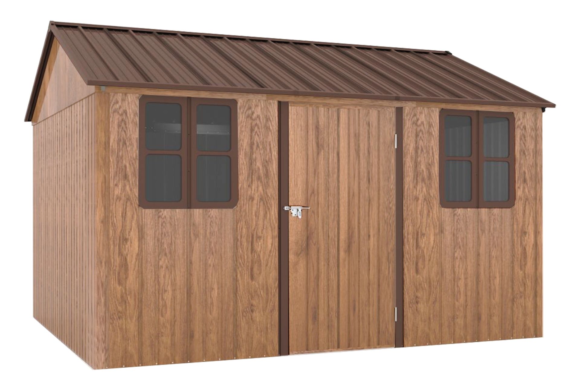 Domek narzędziowy Stavanger 360 x 313 cm Brown