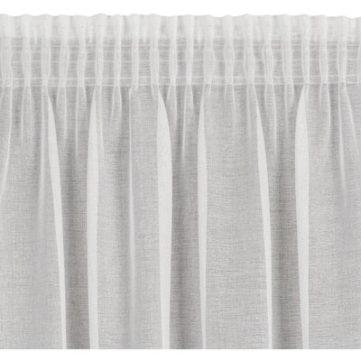 Firana gotowa EUROFIRANY Marion 140 x 270 cm Biały