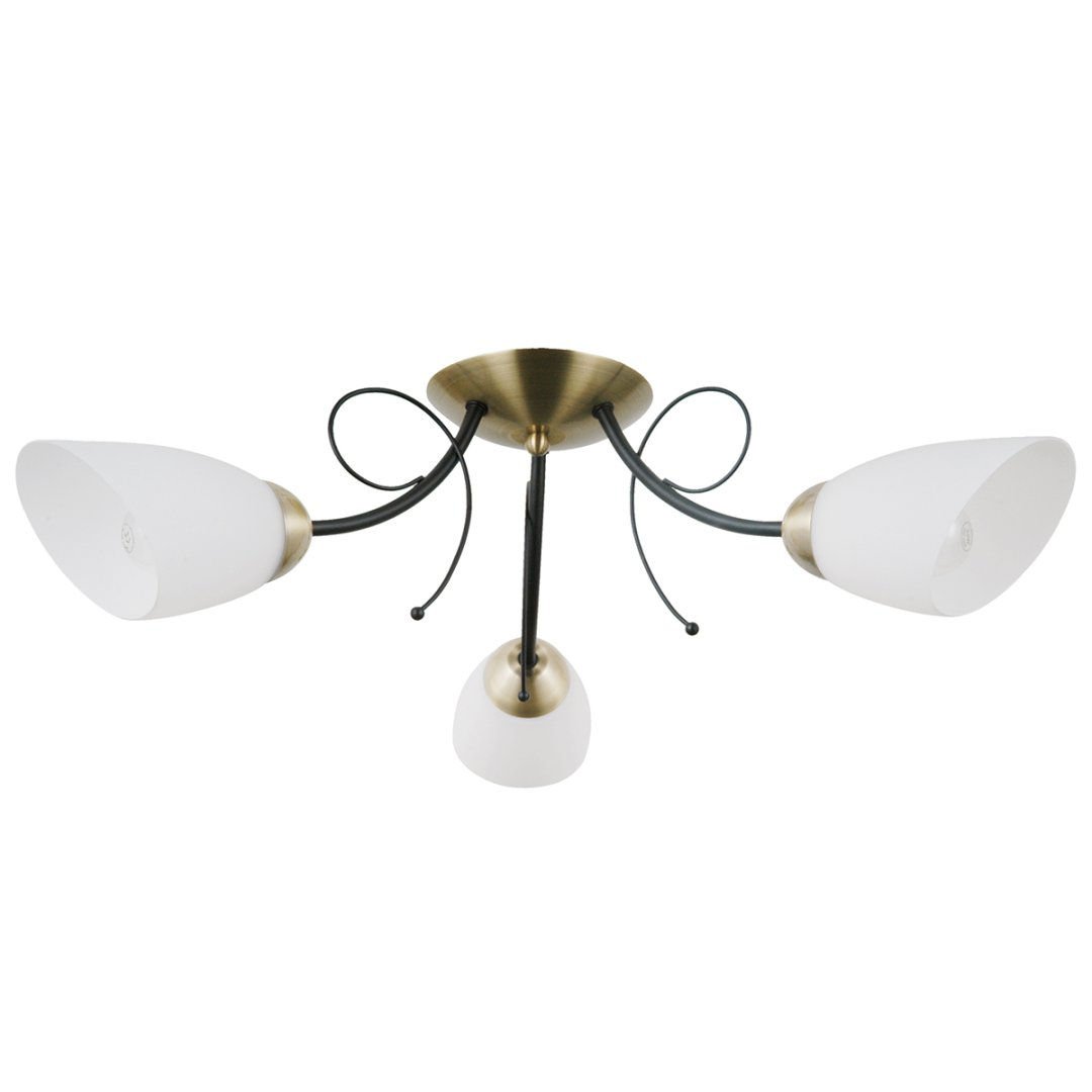 Lampa wisząca Cristina 6706 3 3xe27 czarny/brązowy