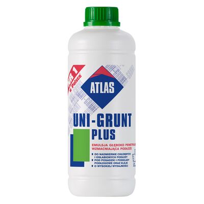 Atlas Drobnocząsteczkowy grunt głęboko penetrujący UNI-GRUNT PLUS 1 kg