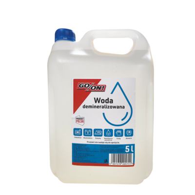 Woda demineralizowana 5 l GO/ON!