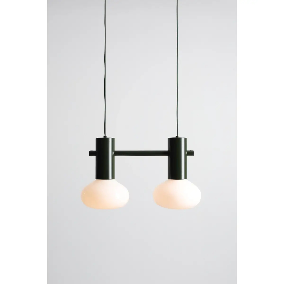 Nowoczesny żyrandol nad wyspę Flo 2 Moss 7000H26_S zielona